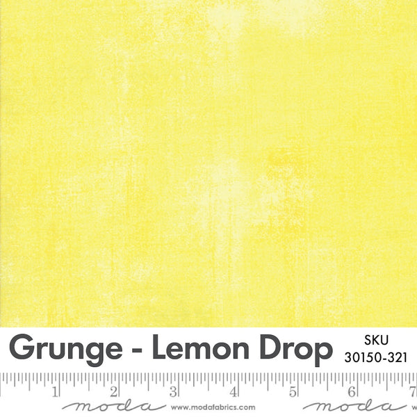 Grunge • Lemon Drop • 30150-321 - Purple Daisies Quilting