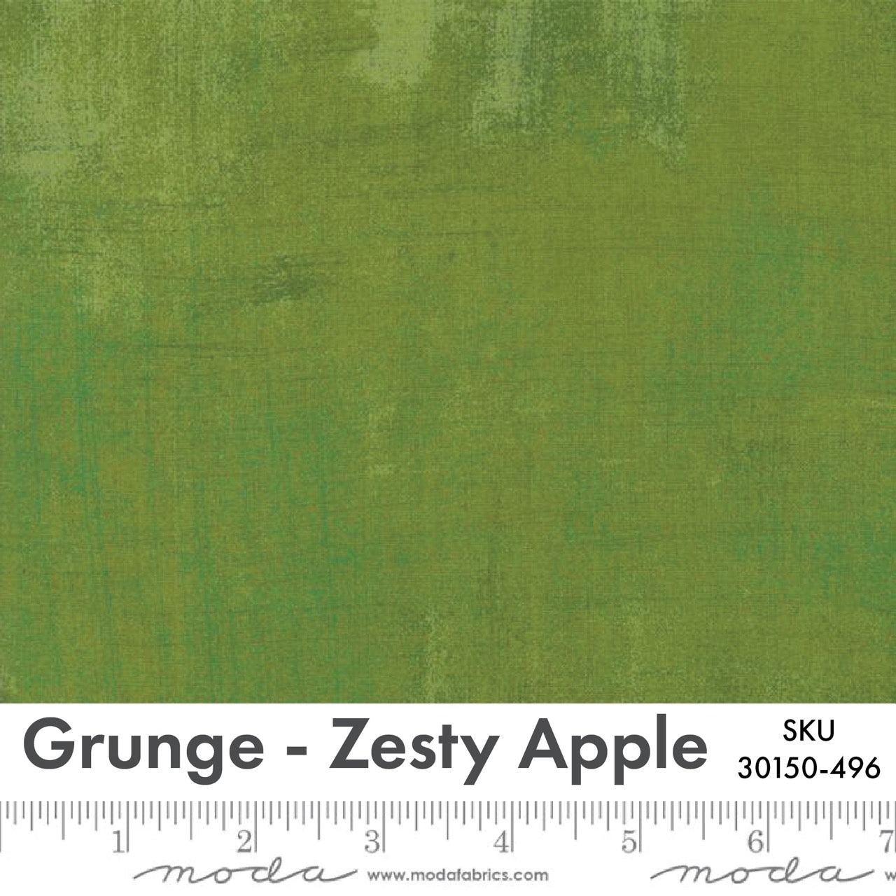 Grunge in Zesty Apple by Basic Grey from Moda Fabrics 30150-496