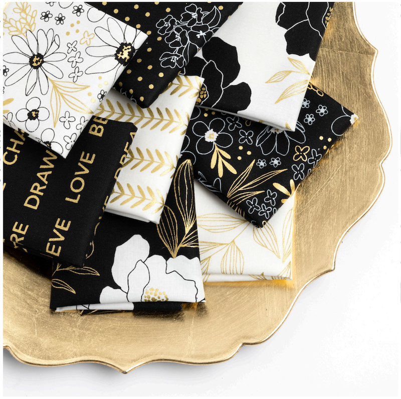 Gilded: Flower Dot in Paper Metallic Gilded: Flower Dot in Paper Metallic