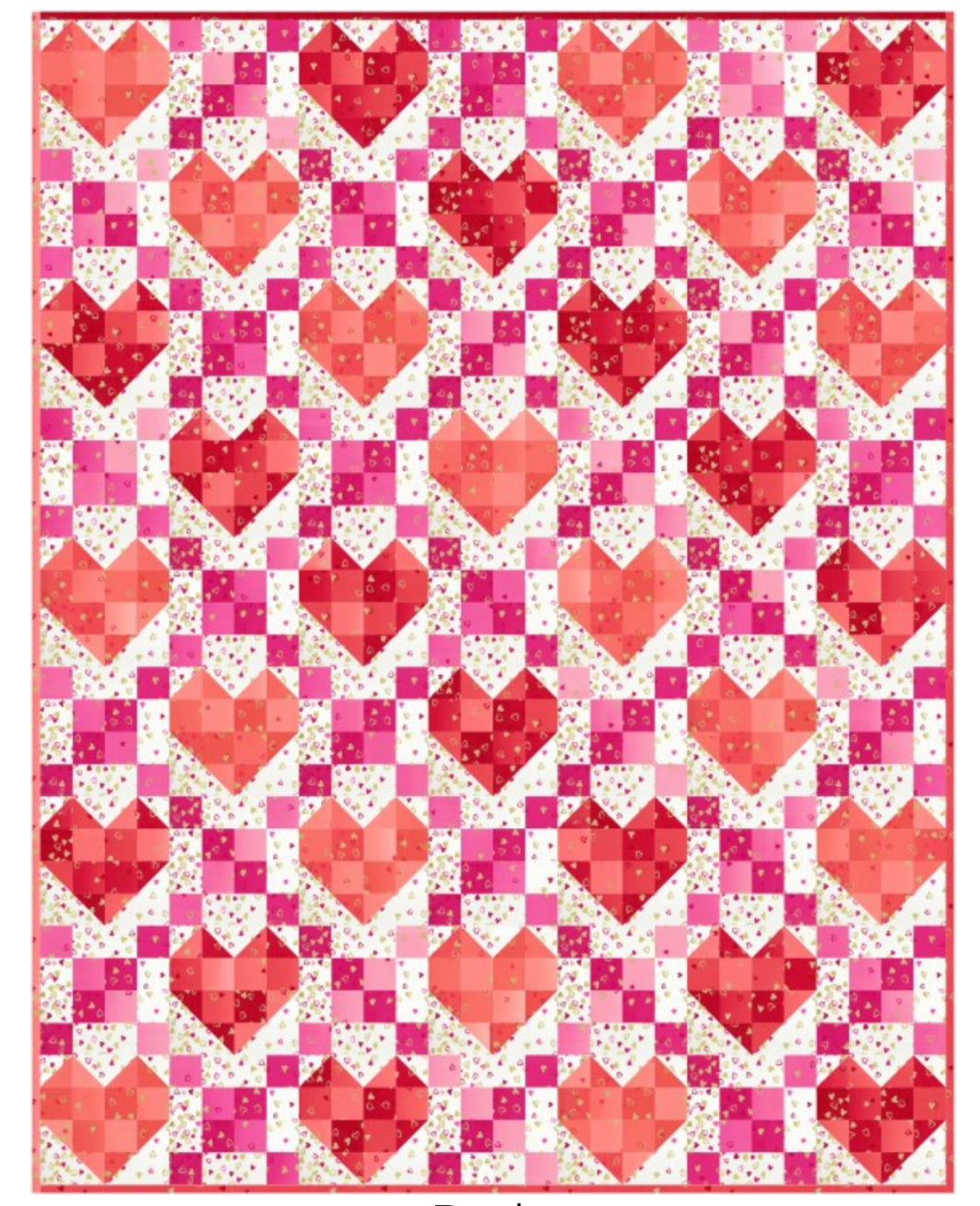 Heart Strings by V & Co. • I Heart Ombre Quilt Kit