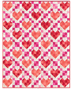 Heart Strings by V & Co. • I Heart Ombre Quilt Kit {PREORDER}