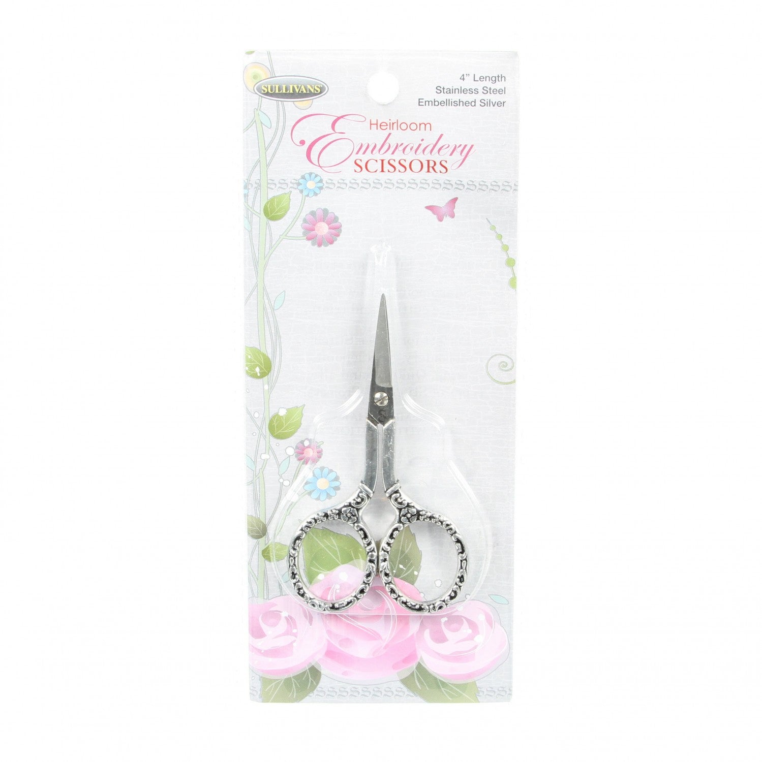 Embellished Heirloom Embroidery Scissors