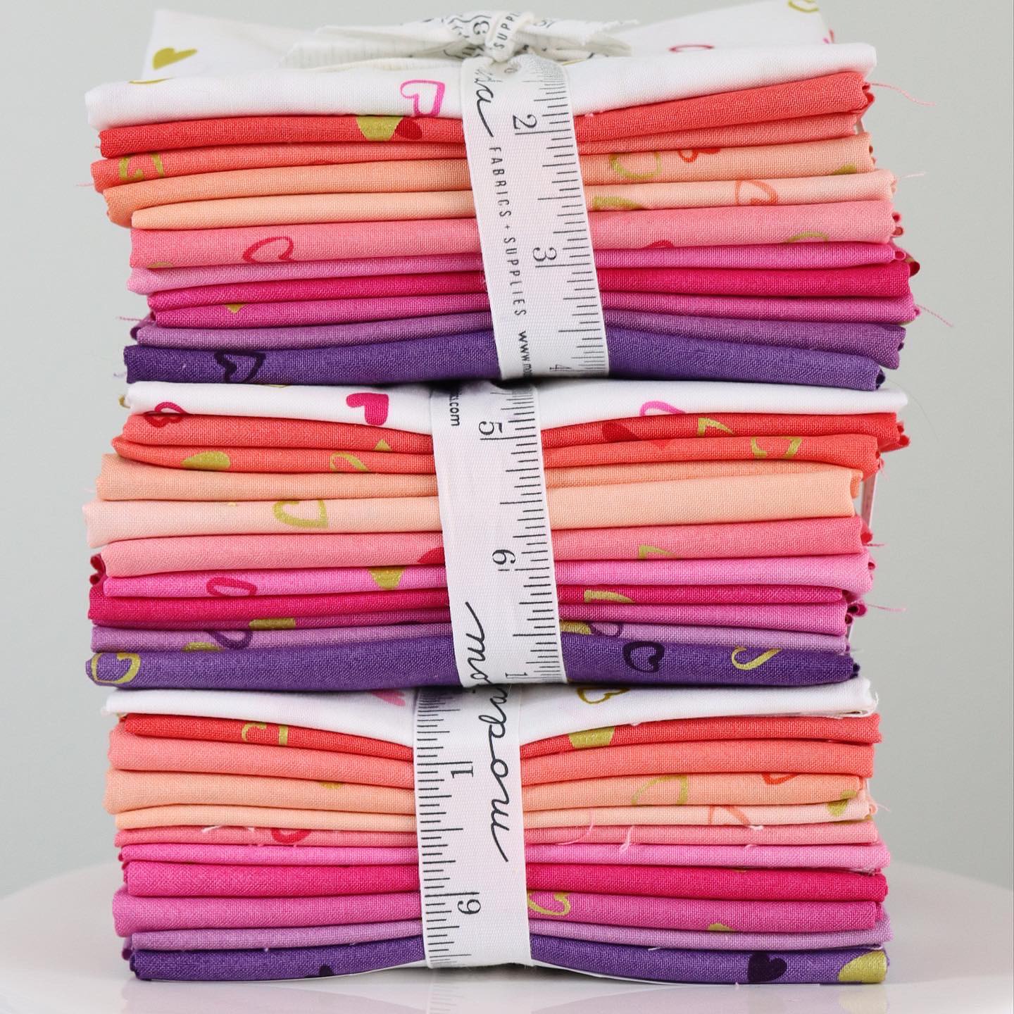 I Heart Ombre fabric bundle by V and Co. from Moda
