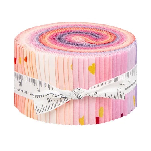 I Heart Ombre Jelly Roll by V and Co. from Moda