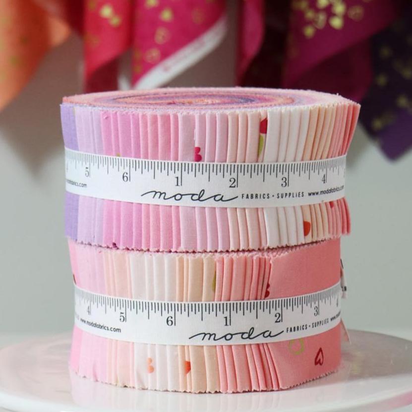 I Heart Ombre Jelly Roll by V and Co. from Moda