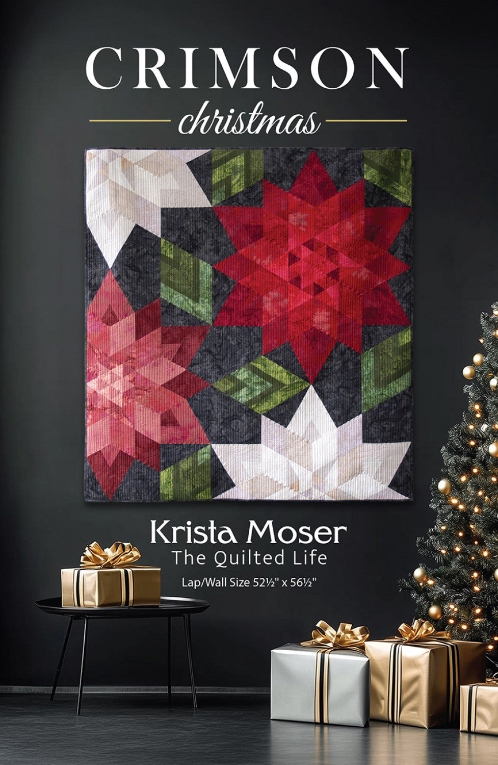 Crimson Christmas by Krista Moser + Quilt Kit