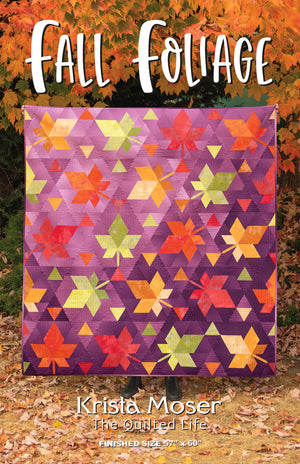 Fall Foliage by Krista Moser + Quilt Kit