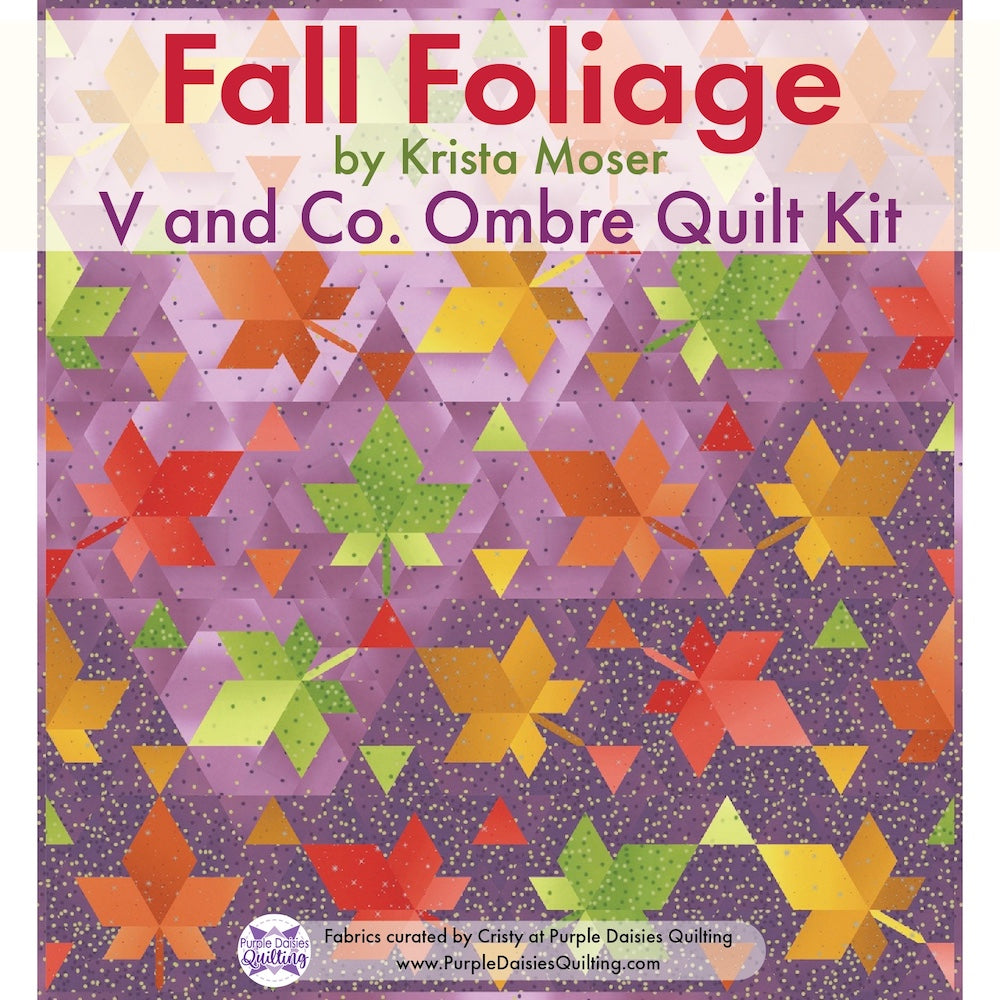 Fall Foliage by Krista Moser • Ombre Quilt Kit