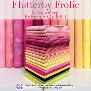 Flutterby Frolic by Krista Moser + Quilt Kit