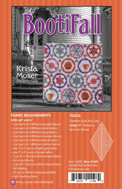 BOOtiFall by Krista Moser [PRINTED Pattern]