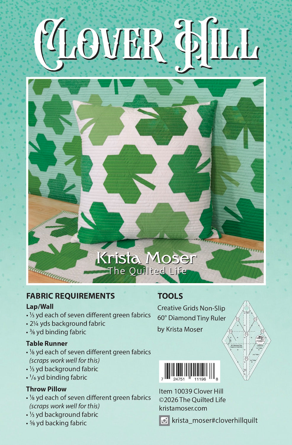 Clover Hill by Krista Moser [Printed Pattern]