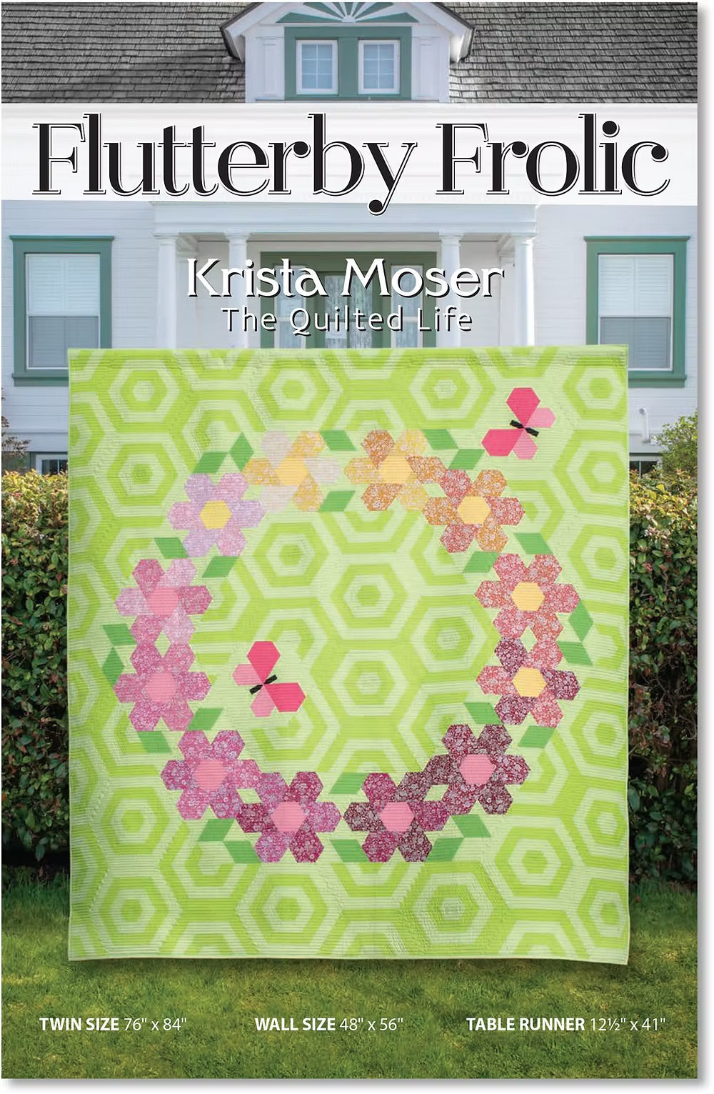 Flutterby Frolic quilt pattern by Krista Moser