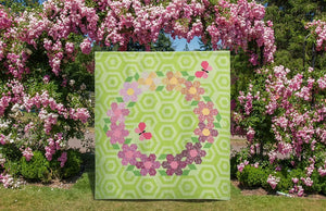 Flutterby Frolic quilt pattern by Krista Moser