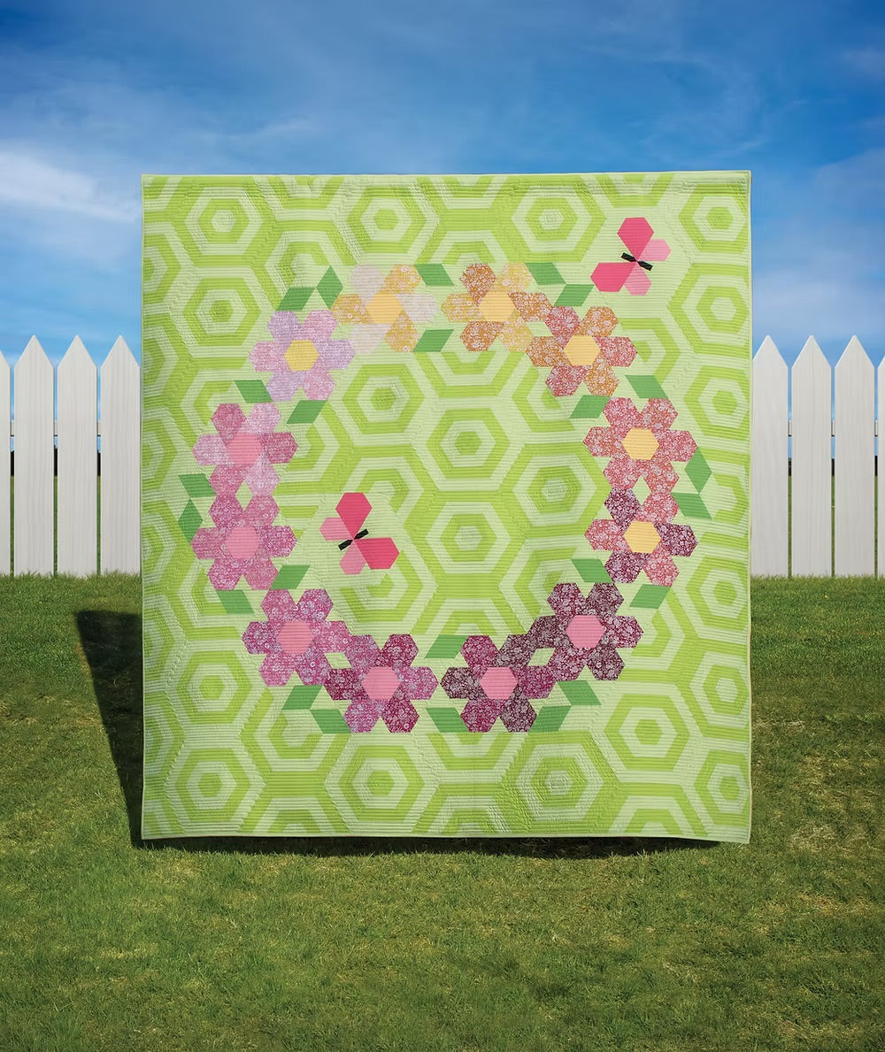 Flutterby Frolic quilt pattern by Krista Moser