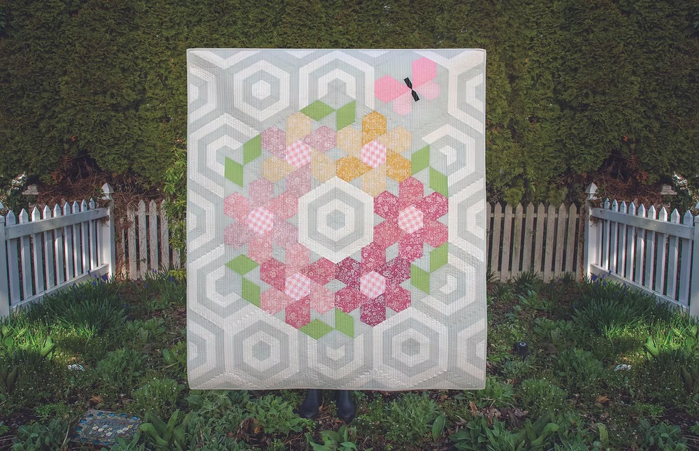 Flutterby Frolic quilt pattern by Krista Moser