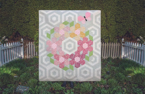 Flutterby Frolic quilt pattern by Krista Moser