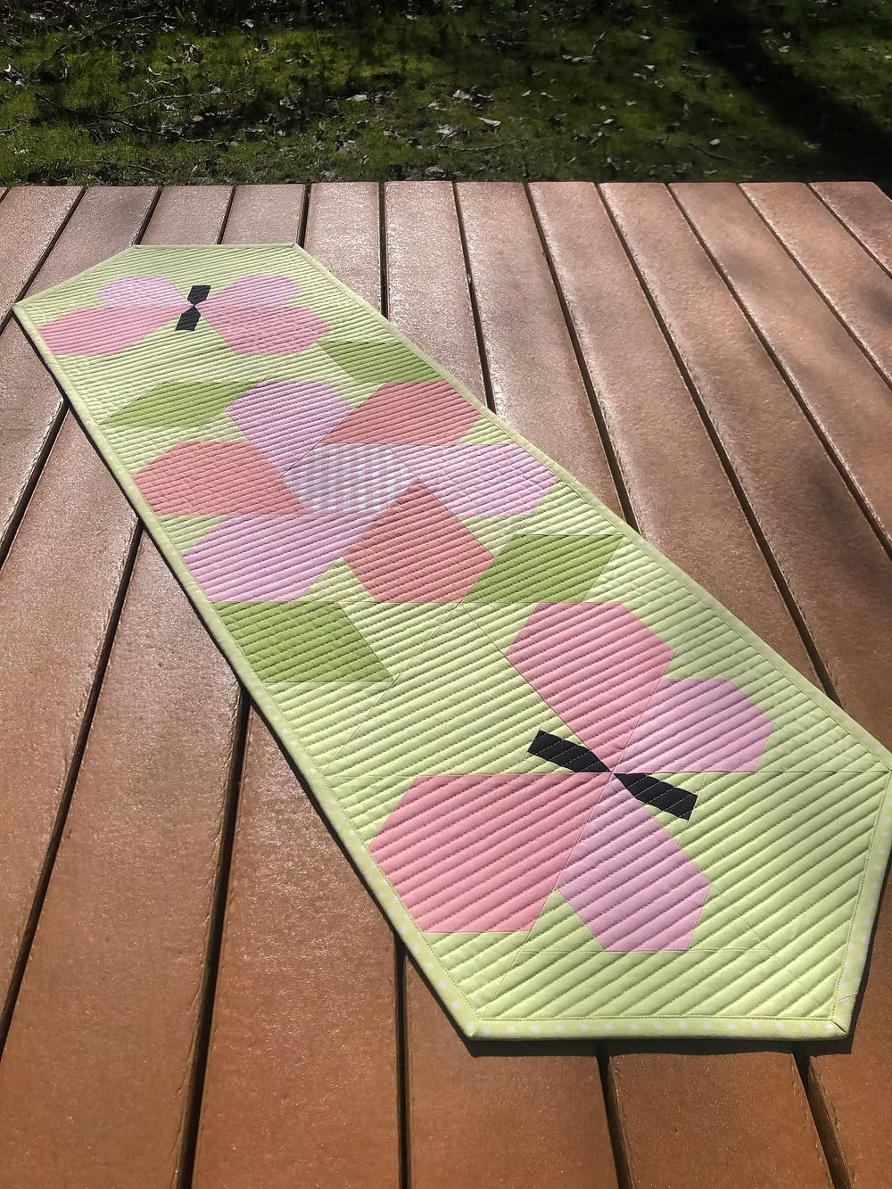Flutterby Frolic quilt pattern by Krista Moser