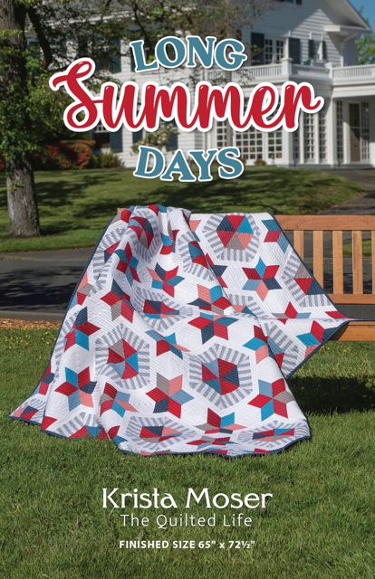 Long Summer Days quilt pattern by Krista Moser