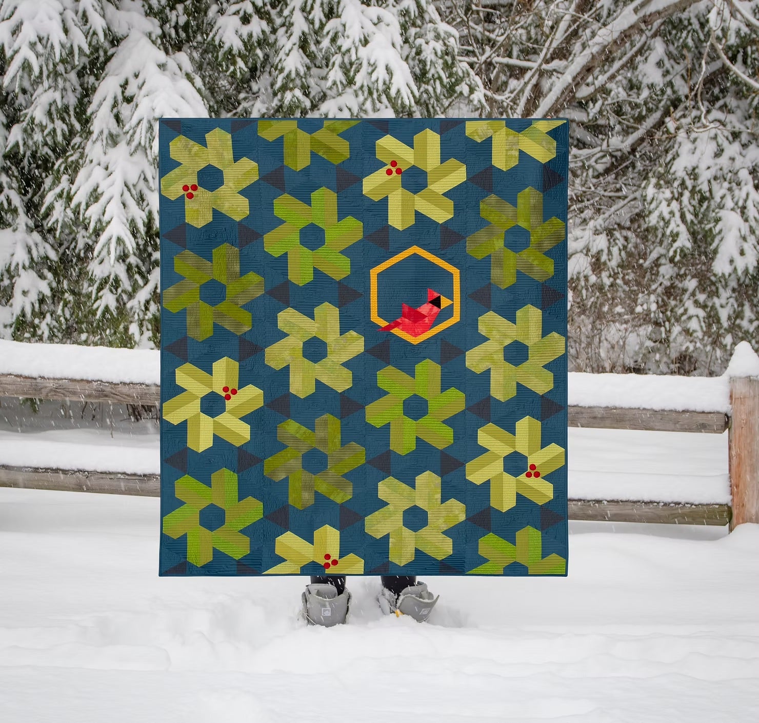 Winter Visit by Krista Moser [PDF Pattern]