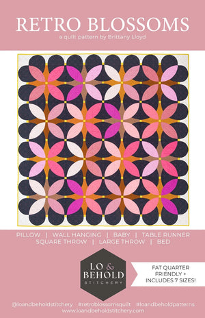 Retro Blossoms by Lo & Behold Stitchery