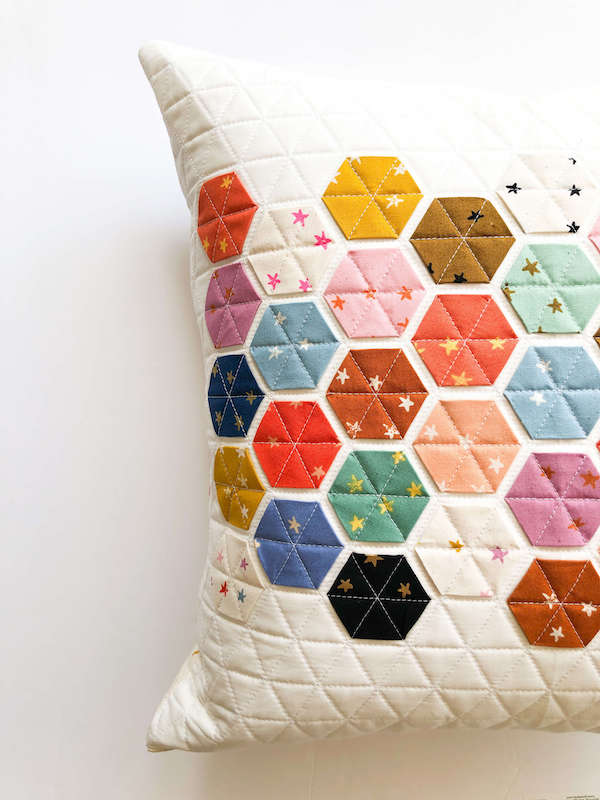 Hexie Pillow by Modern Handcraft