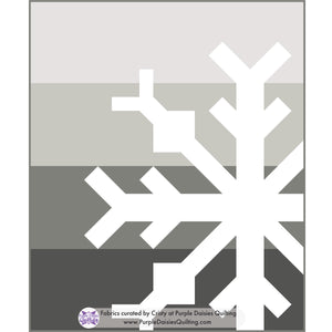 Snowflake Quilt Pattern by Modern Handcraft quilt kit