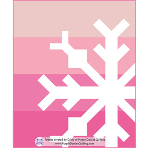 Snowflake Quilt Pattern by Modern Handcraft quilt kit