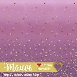 Mauve • I Heart Ombre • Half Yard - 10875-319M {PREORDER}