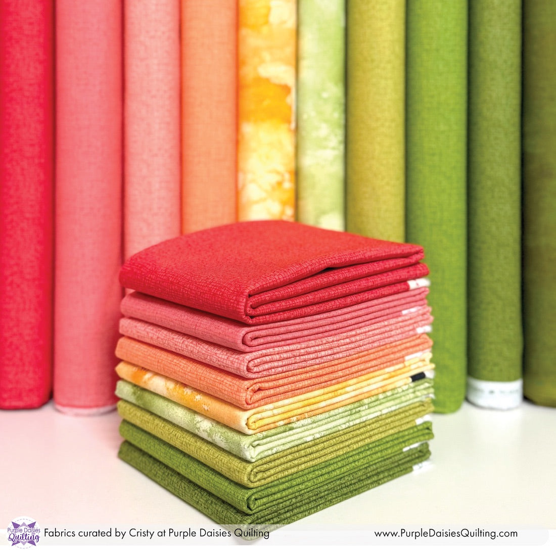 Morning Garden fabric bundle with Thatched by Robin Pickens and Flow by Create Joy Project from Moda