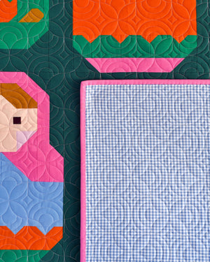 Nesting Dolls quilt pattern by Pen + Paper Patterns