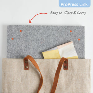Oliso MultiMat Wool Pressing Mat - 14" x 14" for pressing and ironing quilt fabric