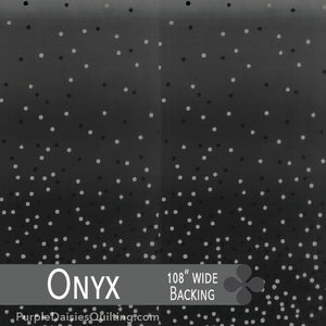 Onyx - 108" wide Ombre Confetti - Half Yard - 11176-222