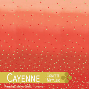 Cayenne - Ombre Confetti - Half Yard - 10807-313