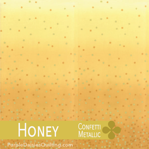 [PREORDER] Honey - BEST Ombre Confetti - Half Yard - 10807-219