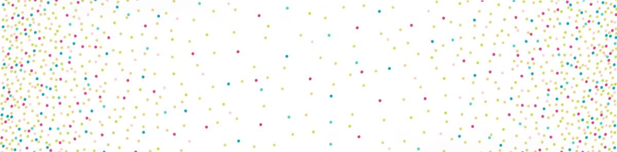 Off White Multi - BEST Ombre Confetti - Half Yard - 10807-333