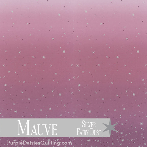 Mauve - Ombre Fairy Dust - Half Yard - 10871-319