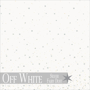 Off White - Ombre Fairy Dust - Half Yard - 10871-332