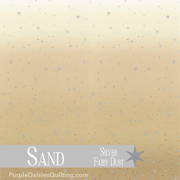 Sand - Ombre Fairy Dust - Half Yard - 10871-215