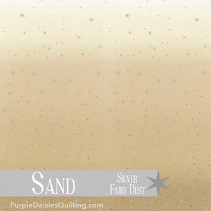 Sand - Ombre Fairy Dust - Half Yard - 10871-215