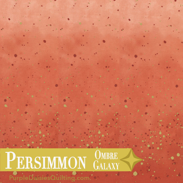 Persimmon - Ombre Galaxy - Half Yard - 10873-216