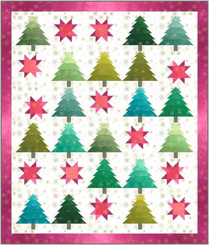 Ombre Tree Time by V & Co. + Quilt Kit