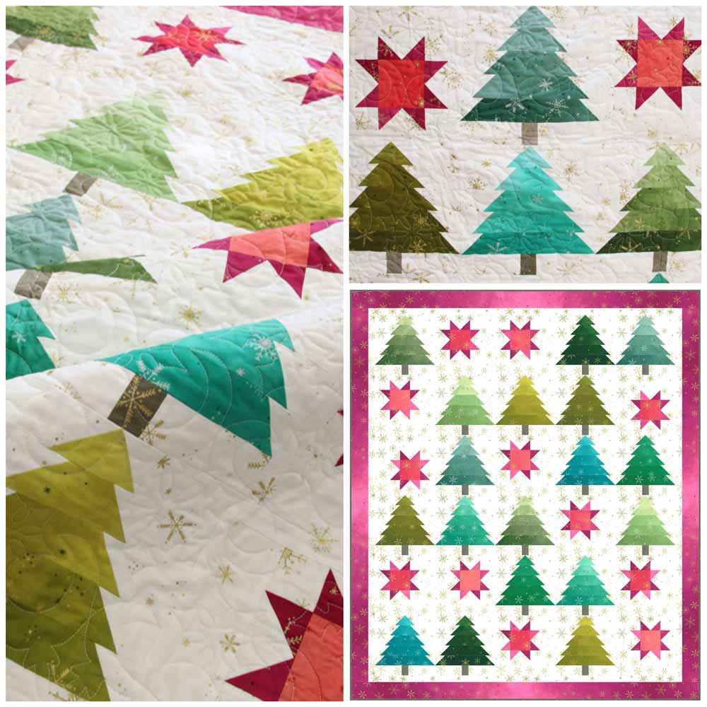 Ombre Tree Time by V & Co. + Quilt Kit