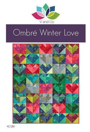 Ombre Winter Love by V & Co. • Quilt Kit