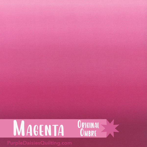Magenta - V & Co. Ombre - Half Yard - 10800-201