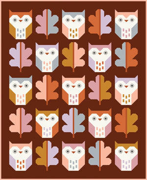 Night Owl quilt pattern by Pen + Paper Patterns