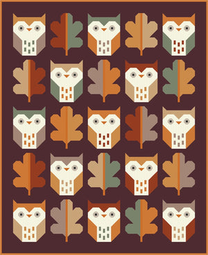Night Owl quilt pattern by Pen + Paper Patterns