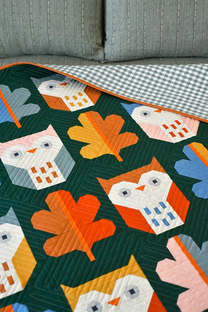 Night Owl quilt pattern by Pen + Paper Patterns