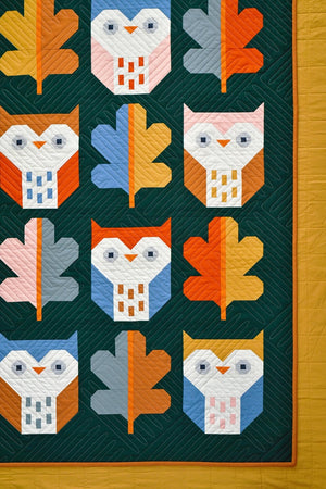Night Owl quilt pattern by Pen + Paper Patterns
