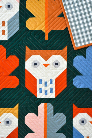 Night Owl quilt pattern by Pen + Paper Patterns