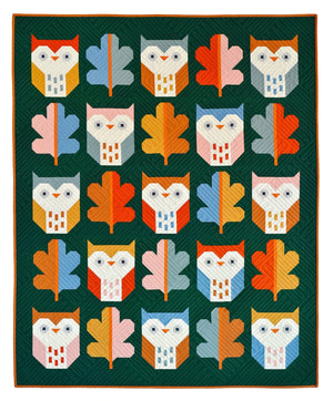 Night Owl quilt pattern by Pen + Paper Patterns